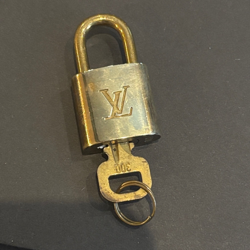 Louis Vuitton lock and key